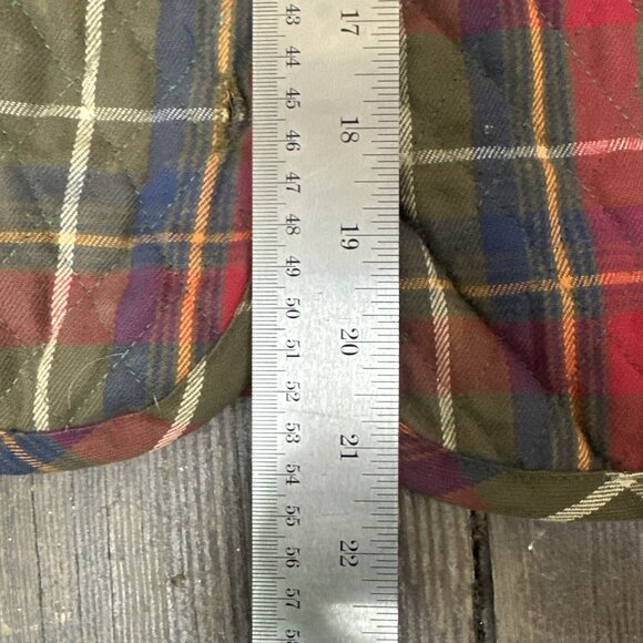 VTG Plaid Vest Lined Northern Isles Women’s L button up Classic Tailored - Picture 5 of 7